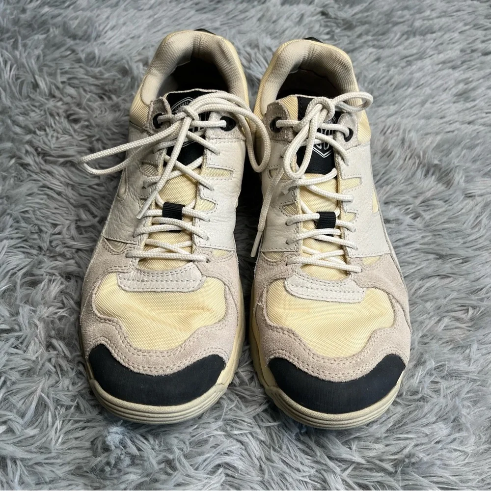 Merrell Sneakers Womens 9.5 Boulder Range J05498 Ivory Gray Casual Shoes Outdoor